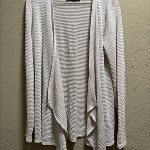 Volcom Cream Open-Front Cardigan